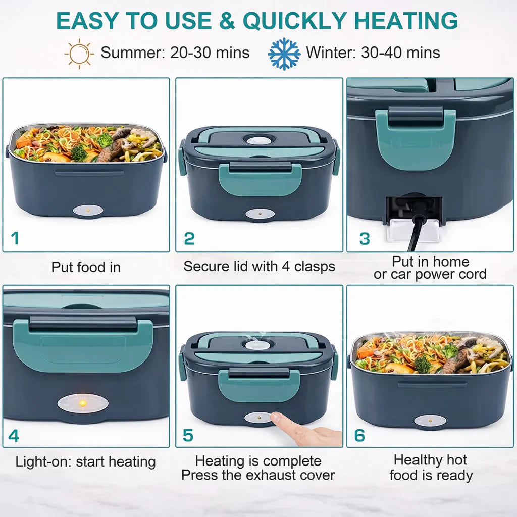 Electric Lunch Box Food Warmer