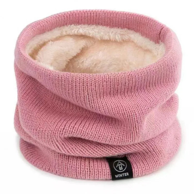 Thick Knitted Winter Scarf - Cashmere-Like Ring Snood