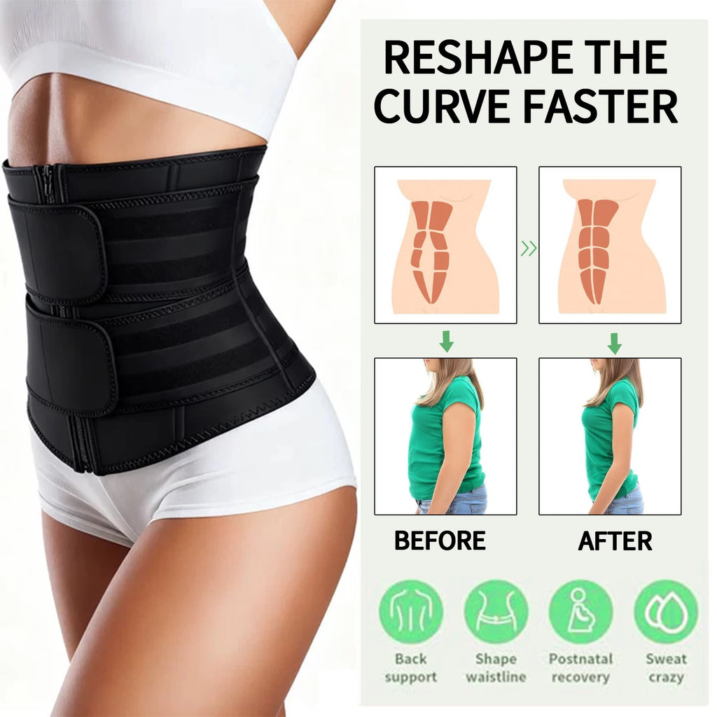 Wonder-Beauty Waist Trainer with Adjustable Belts | BABBAK'S LTD