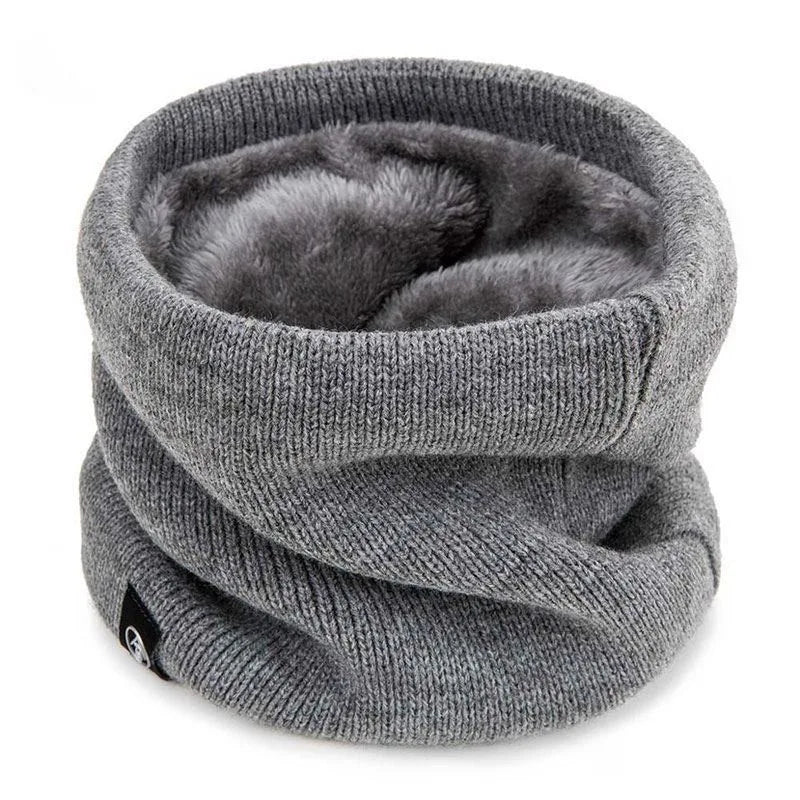 Thick Knitted Winter Scarf - Cashmere-Like Ring Snood
