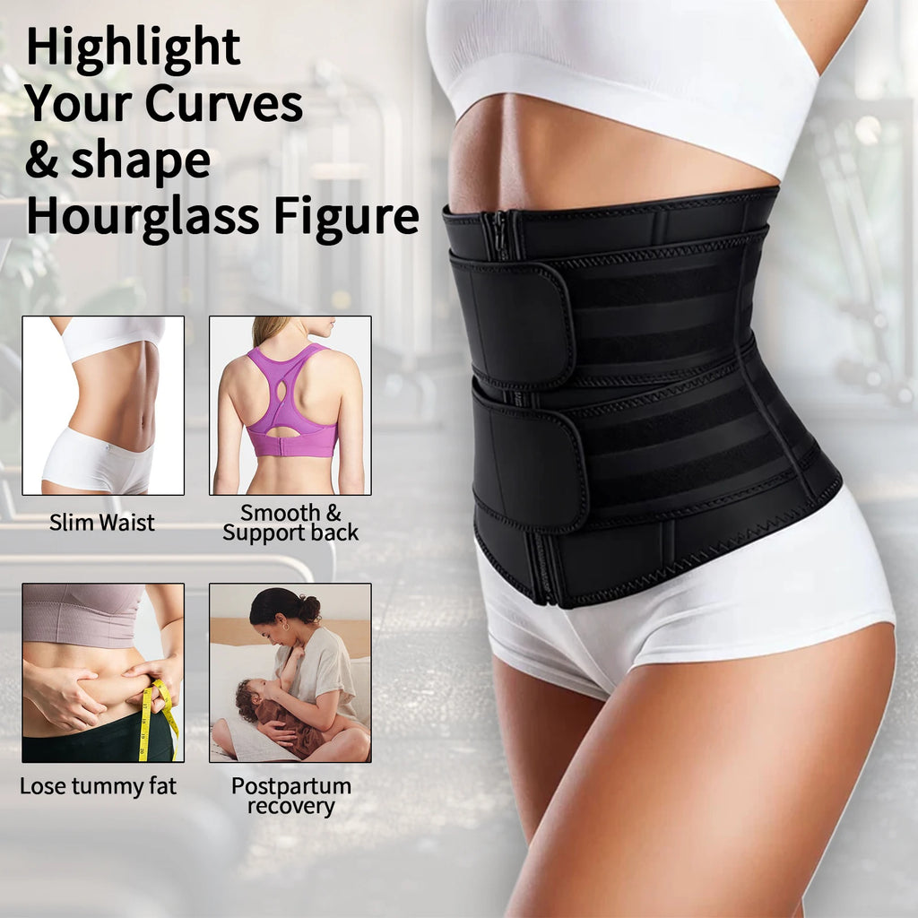 Wonder-Beauty Waist Trainer with Adjustable Belts | BABBAK'S LTD