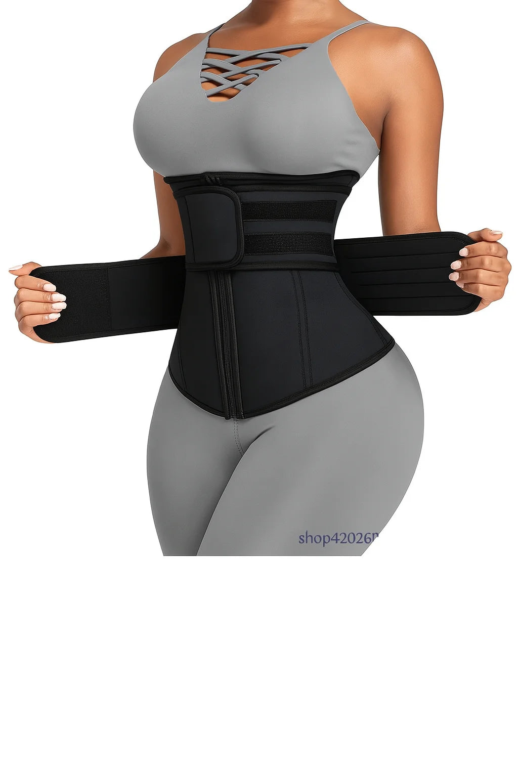 Wonder-Beauty Waist Trainer with Adjustable Belts | BABBAK'S LTD