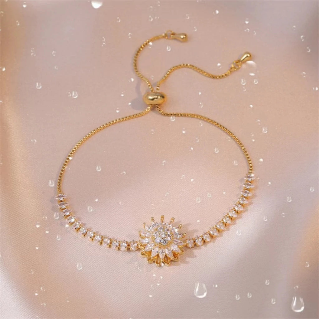 Spin & Shine: Sunflower Mood Jewelry Set